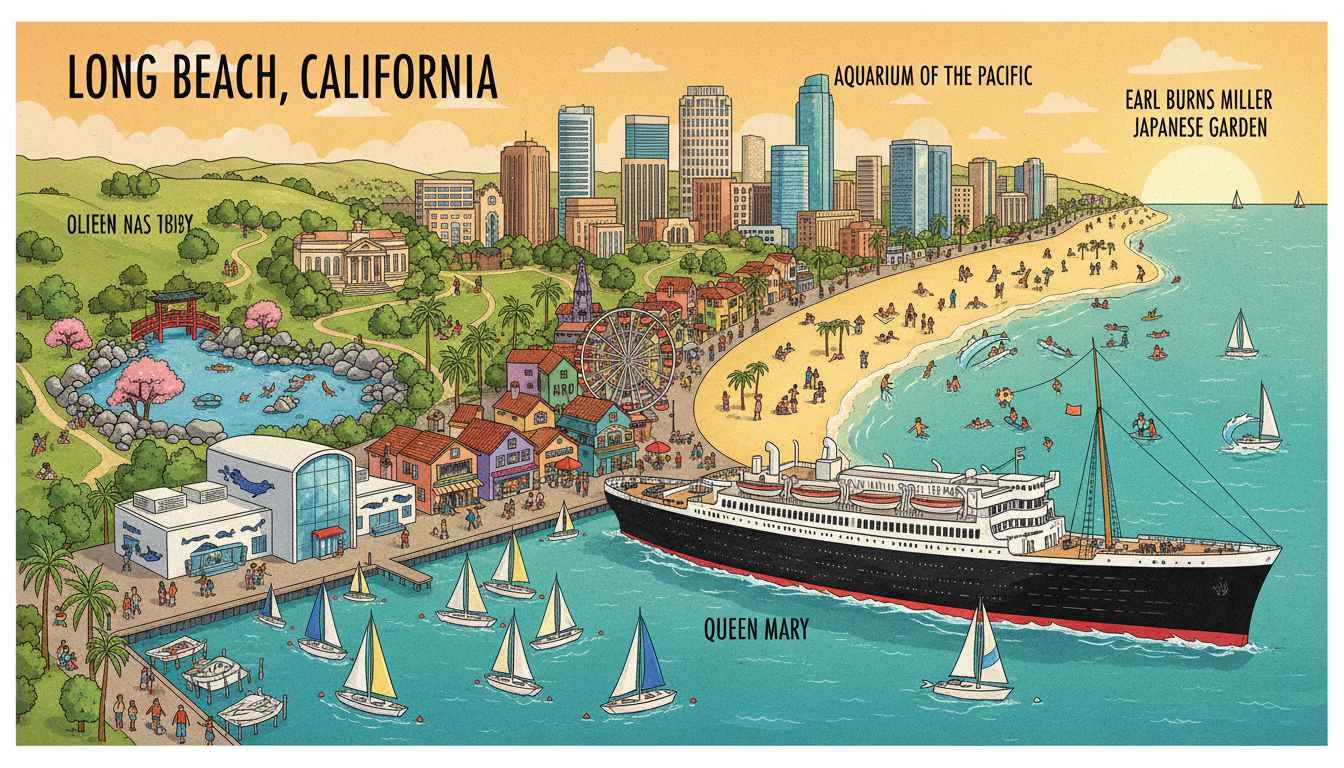 places to visit in long beach california