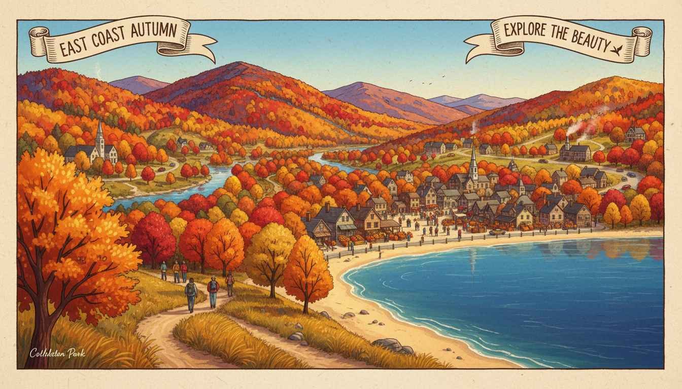 places to visit on the east coast in the fall