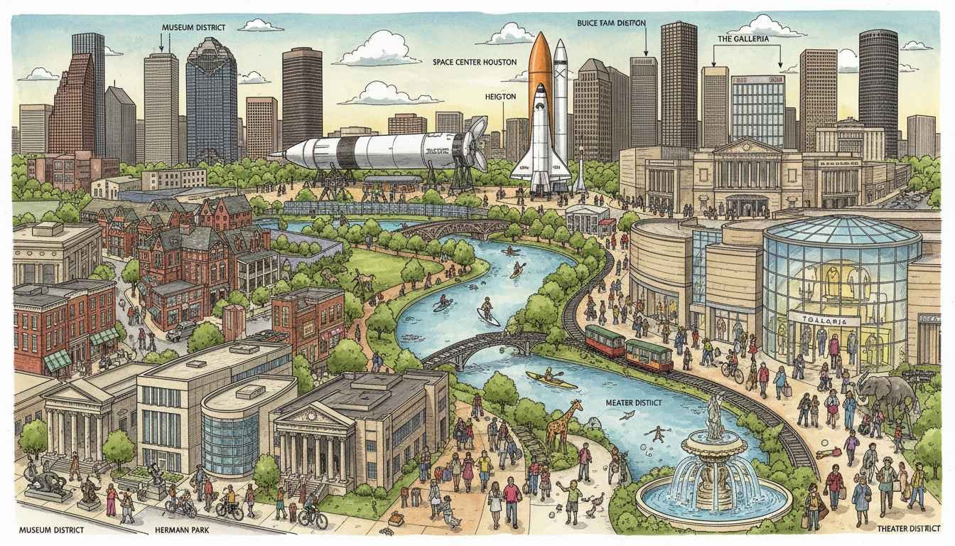 top ten places to visit in houston