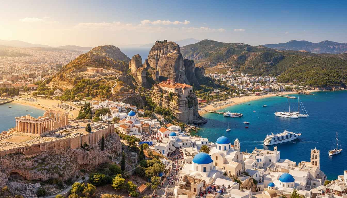 what are the best places to visit in greece