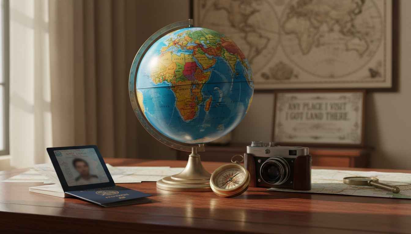 any place i visit i got land there