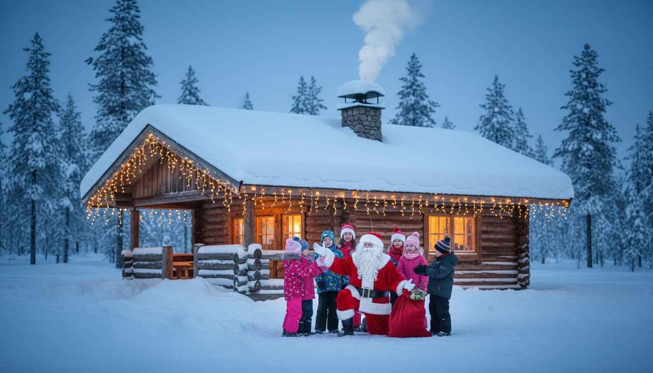 best place to visit santa in lapland