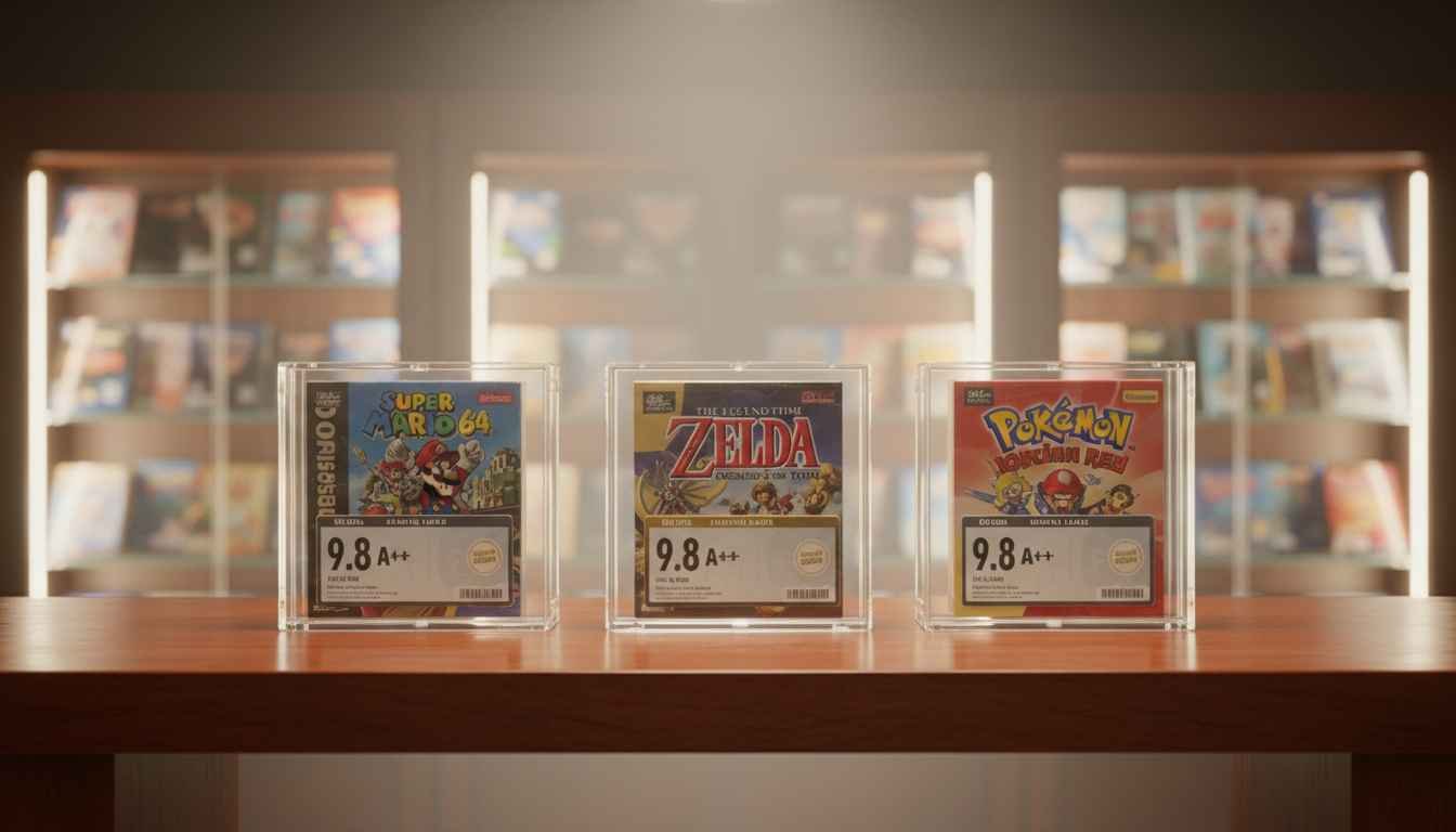 graded video games for sale