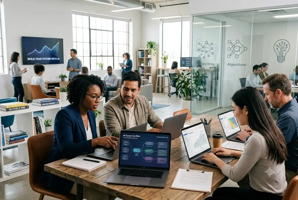 AI for career development helping professionals plan skills and career growth